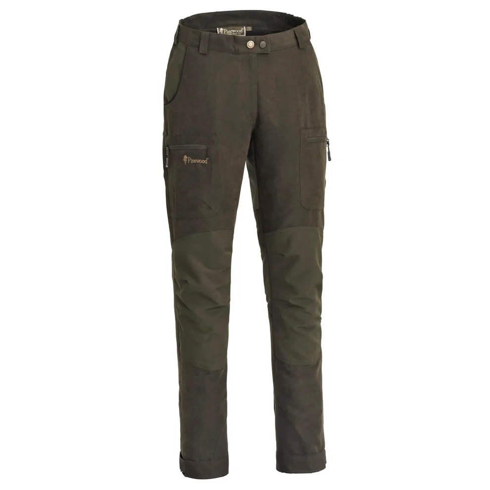 Damenhose Caribou Extreme suede/brown/d.olive
