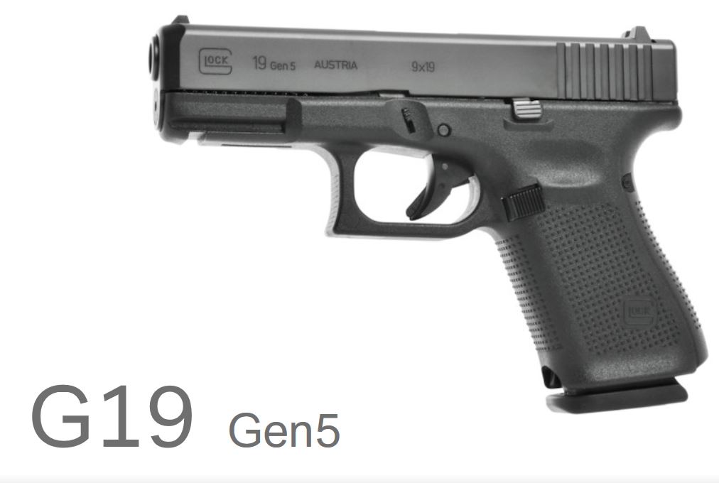 Glock 19 Gen5 9mm Para