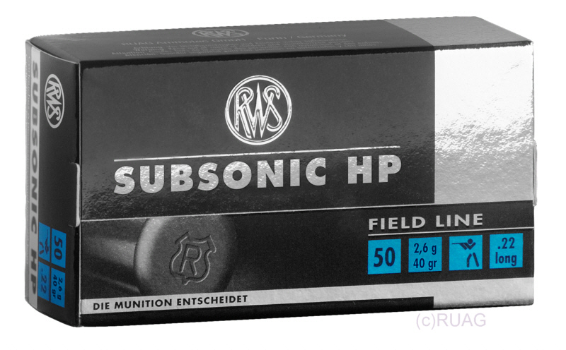 RWS Subsonic .22 l.r. HP