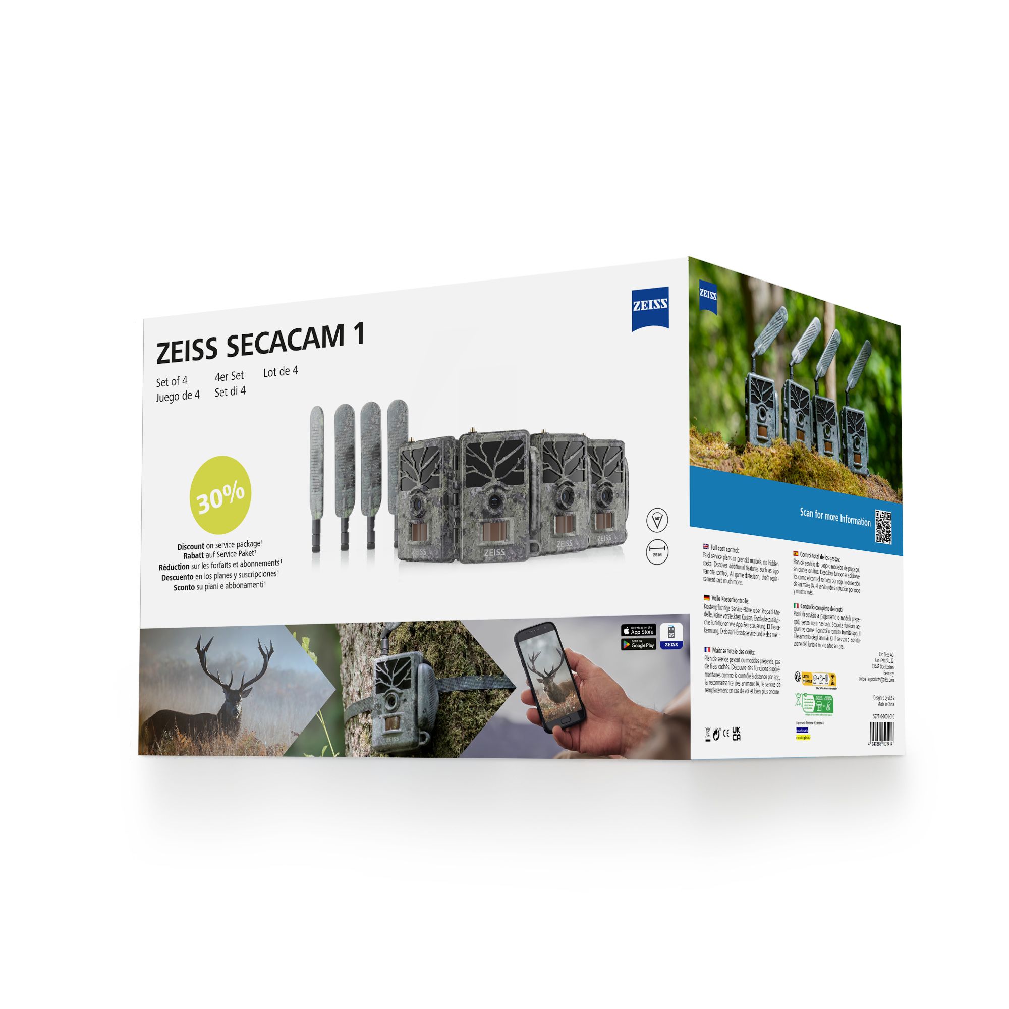 Zeiss Secacam 1 4er Bundle