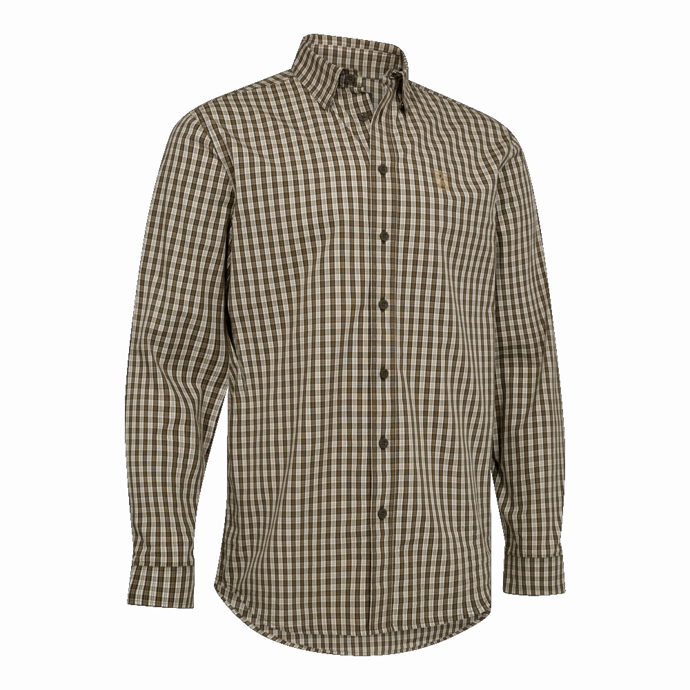 Baldwin Hemd brown check