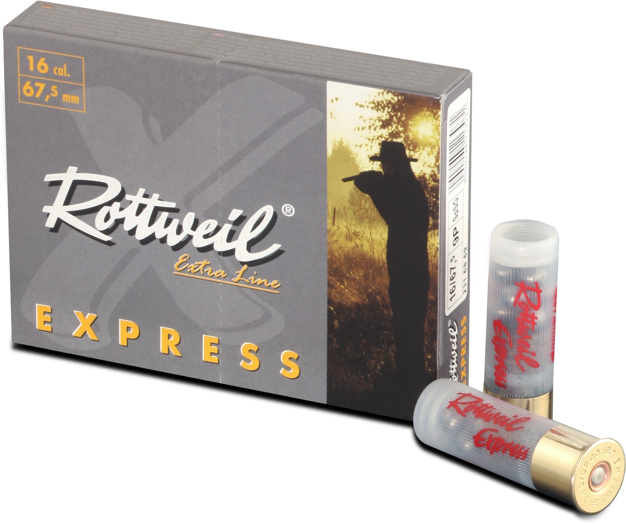 ROTTWEIL-Express 12/67,5 4,5mm Plastik, 10er Pack.