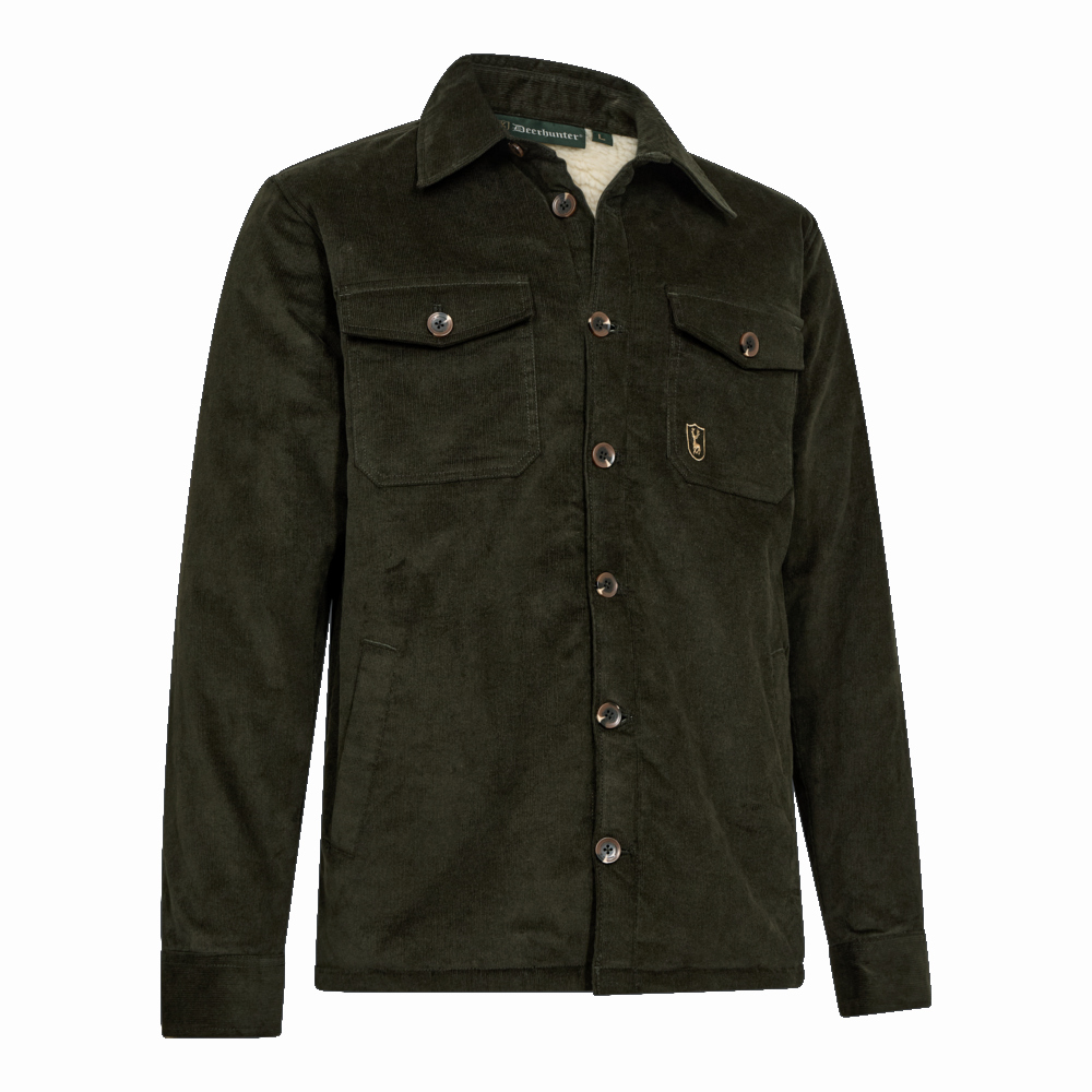 Sherpa Cordjacke gefüttert timber
