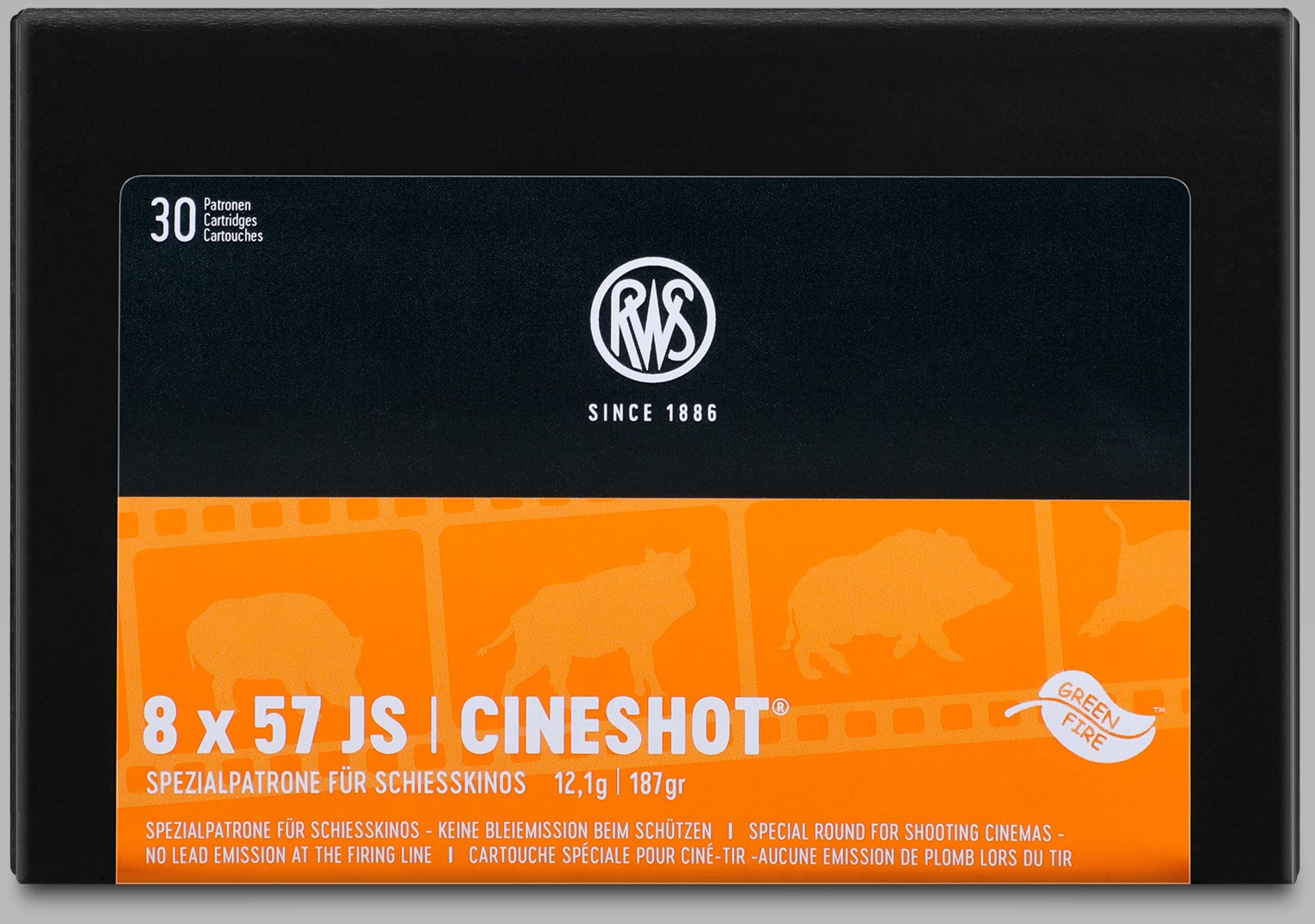 Cineshot 8x57IS SG 12,1g 30er Schachtel