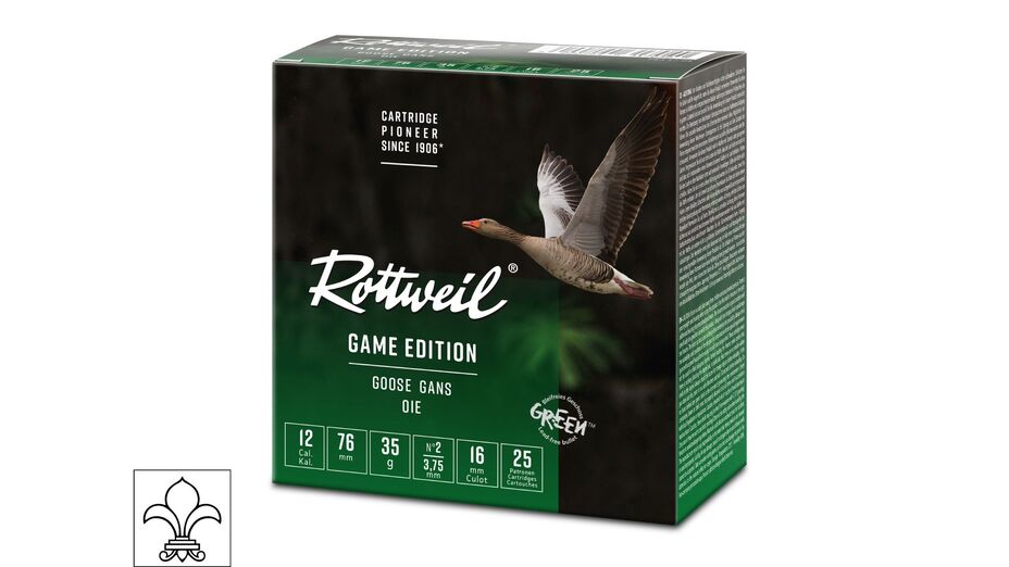 Rottweil Game Edition  12/76 Gans 3,75mm , 25er Steel 35g