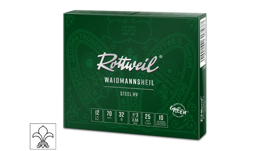 Rottweil WMH Steel HV  12/70 3,5mm - 10er Pack.
