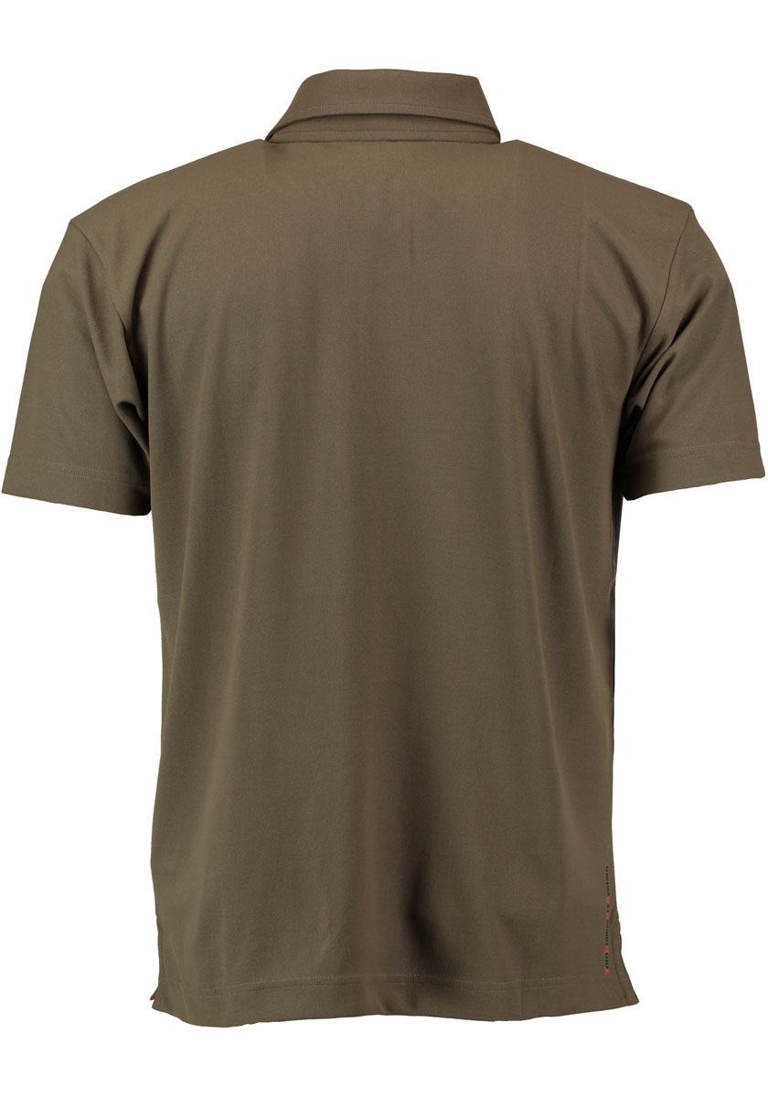 Herren Funktionsspoloshirt Gr. L dunkelgrün