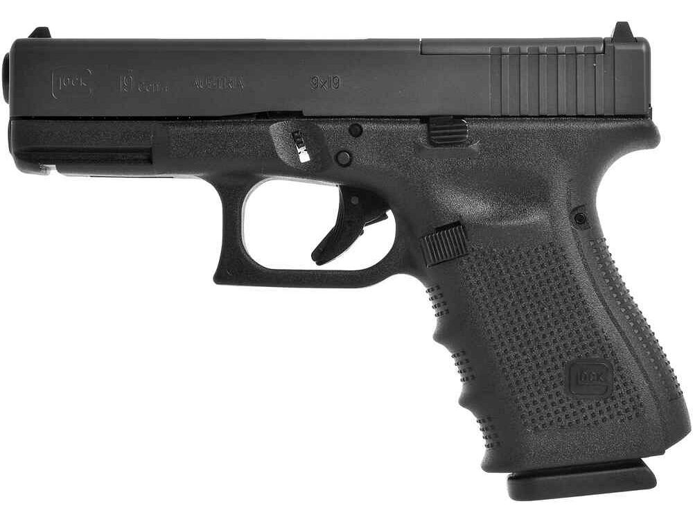 Glock 19 Gen4 M.O.S. 9mm Luger mit Gewinde
