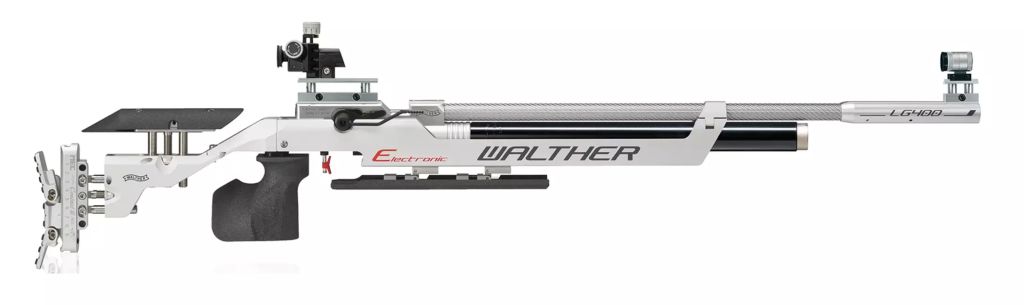 Walther LG 400 Expert Elektronik, Aluschaft rechts