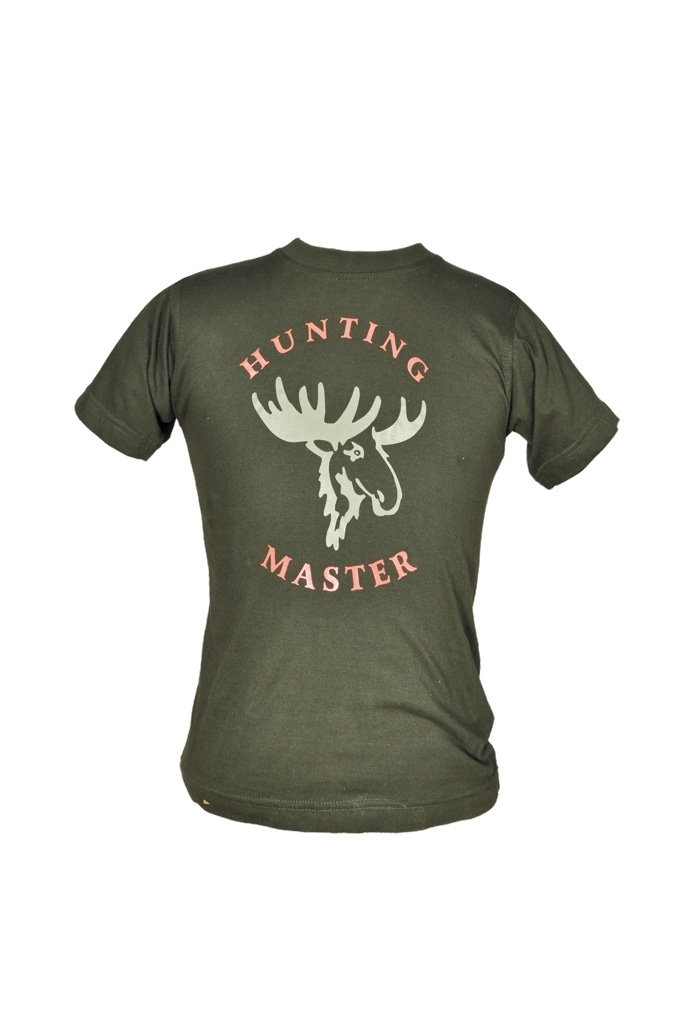 Kinder T-Shirt Hunting Master olive
