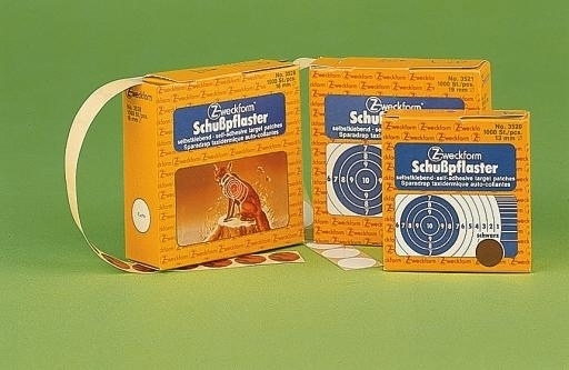 Schusspflaster Fuchs 16mm 1000 Stück