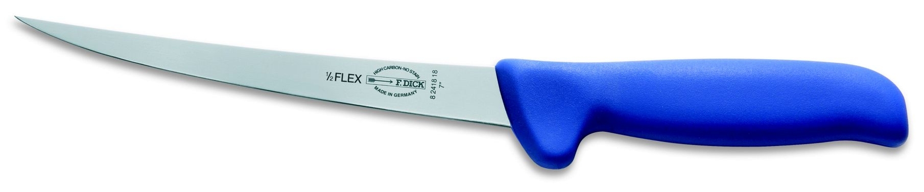 Dick Ausbein/Filetiermesser 18cm flex blau