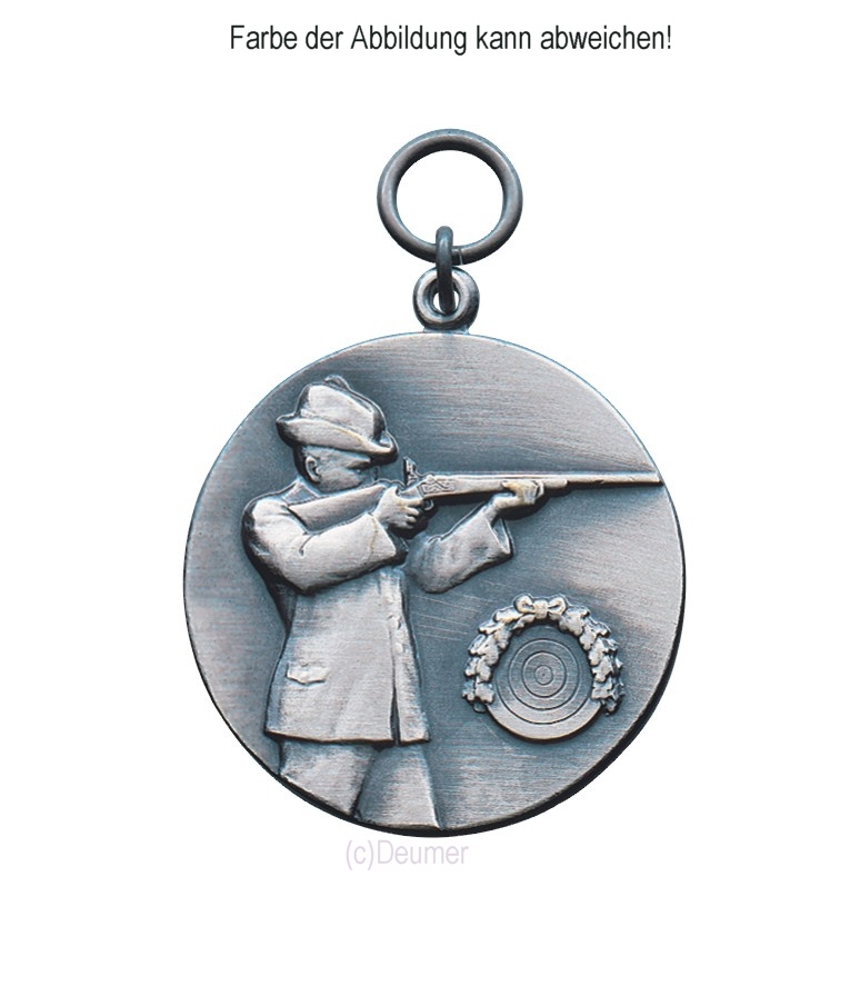 Medaille Schütze, orig. Deumer bronze, 39mm