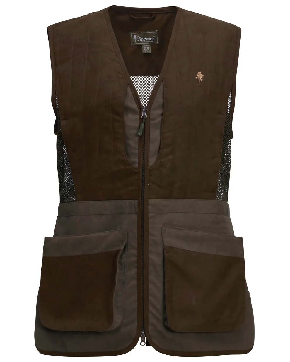 Pinewood Damen Schießweste suede brown