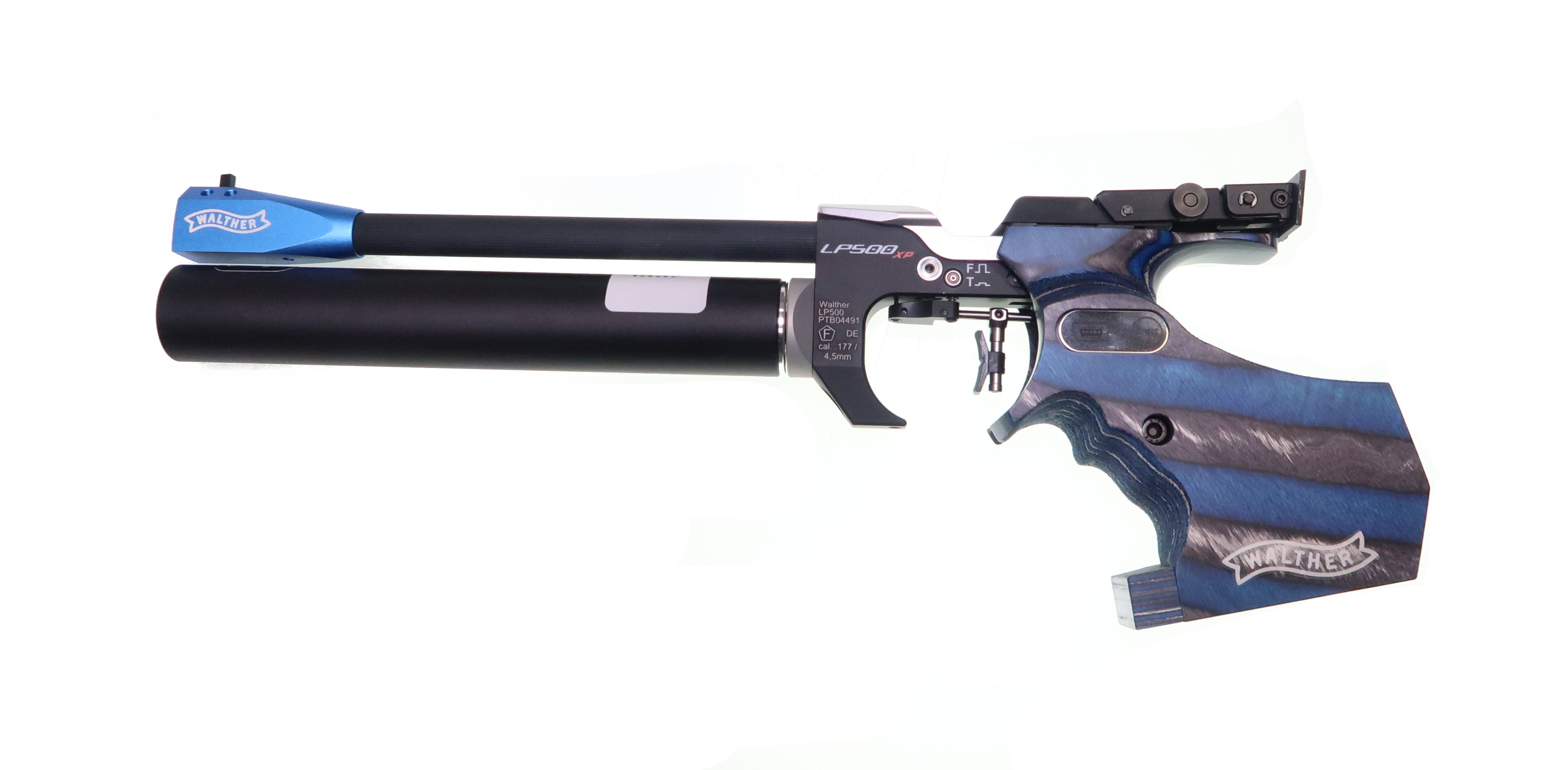 Walther LP 500 XP Blue Angel rechts, Griff Gr.M