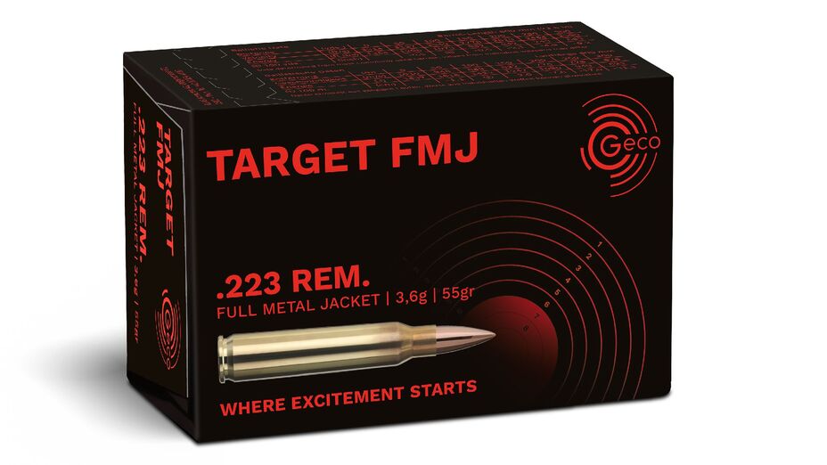 Geco .223Rem Target FMJ 3,6g / 55gr