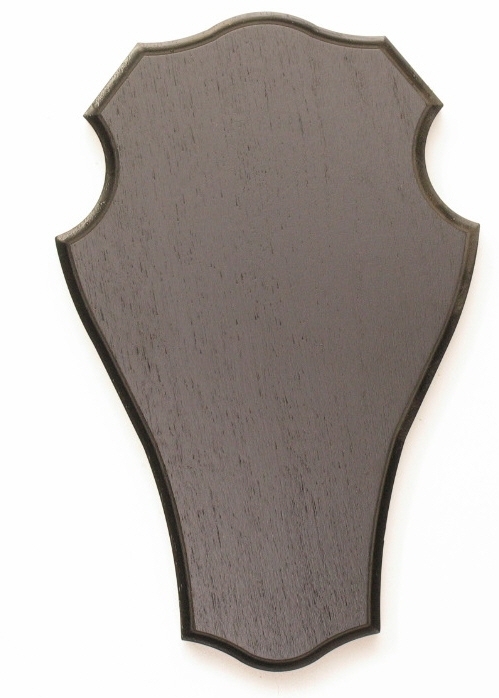 Schild Damwild rund Nr.53 schwarz 29x17cm