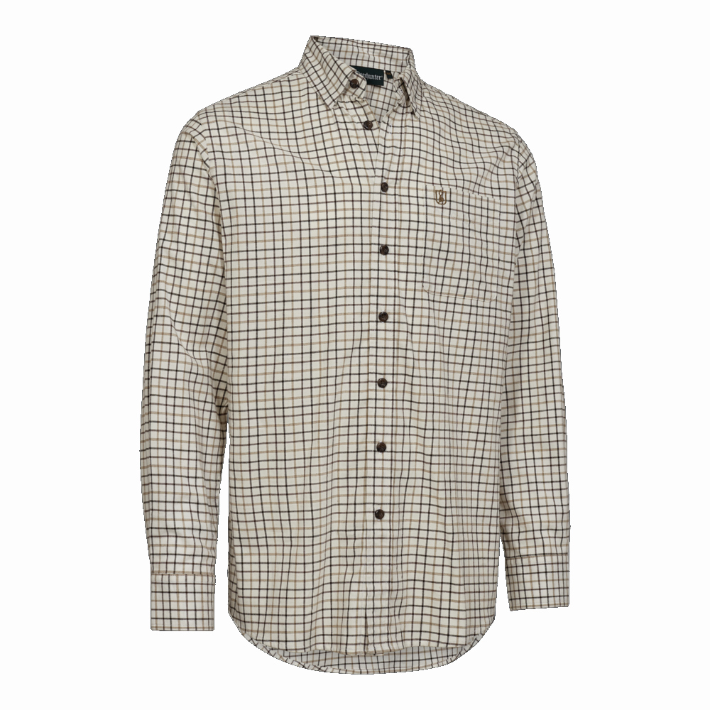 Deerhunter Gavin Hemd karo beige check