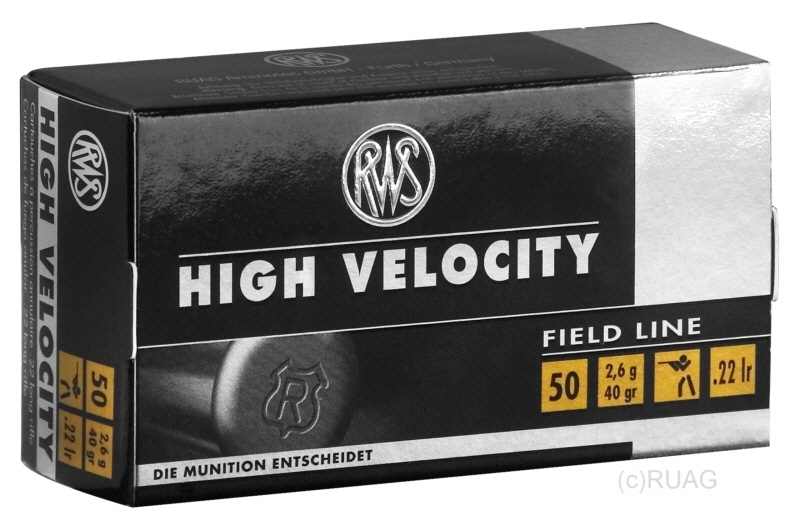 RWS HV VM Braun .22 l.r. High Velocity