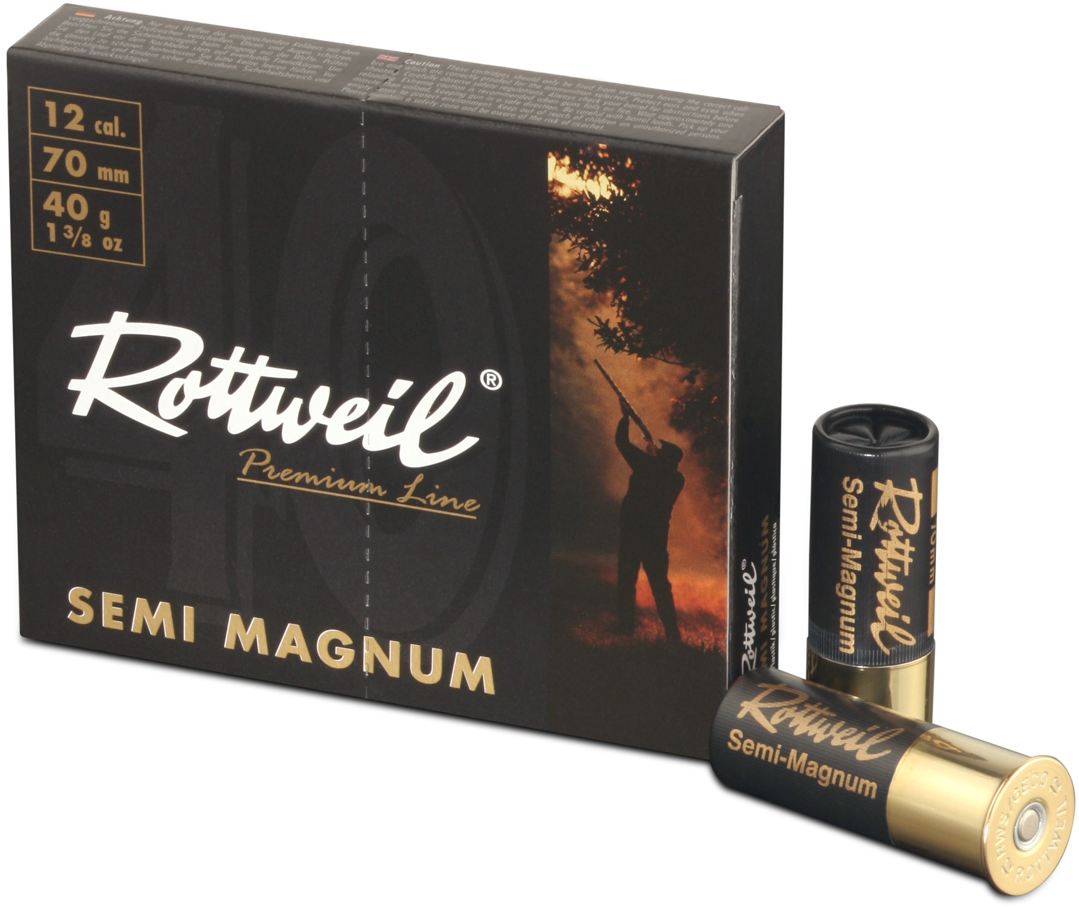 ROTTWEIL-Semi Mag 40 12/70 3,0mm Plastik, 10er Pack.