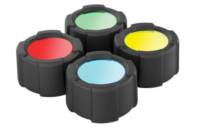 LED Lenser MT10 mit Soft Case Magnethalter, Filter, Kabelsch