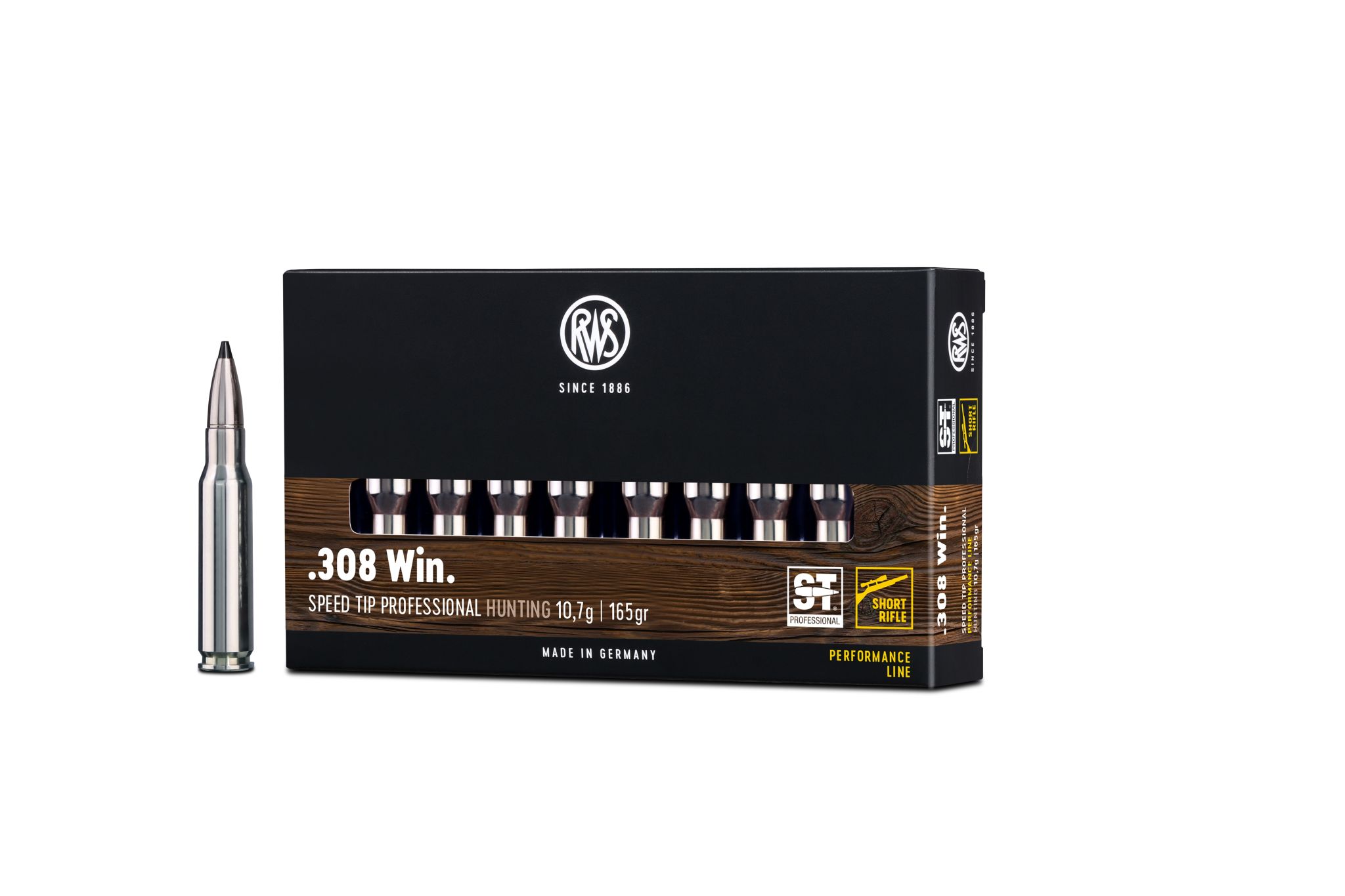 RWS .308 Win. Speed Tip Pro 10,7g ShortRifle