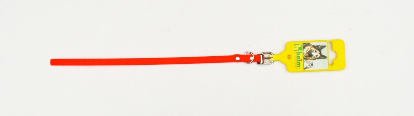 Halsband BioThane orange 30cm