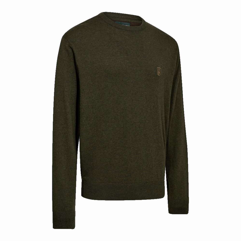 Deerhunter Harrington Pullover forest ember melange