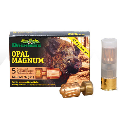 Brenneke Opal Magnum 12/76 Flintenlaufgeschoß