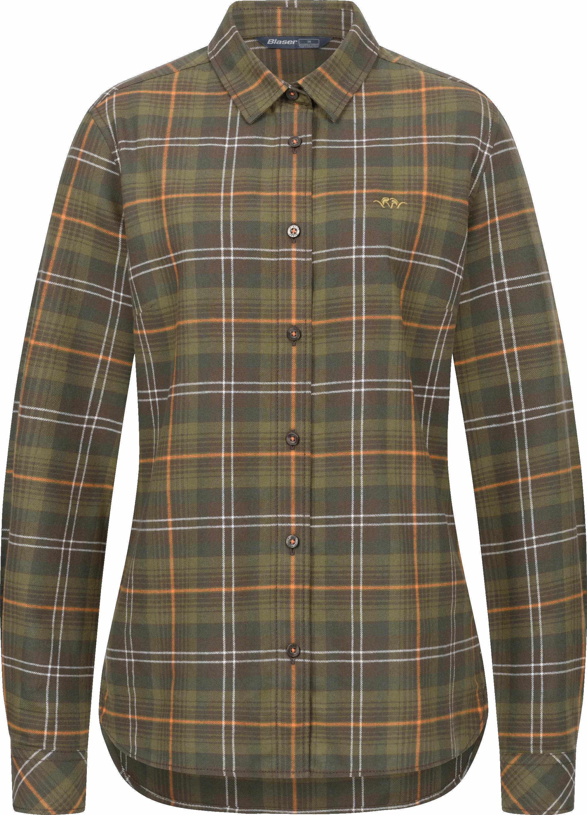 Blaser Juliana Bluse grün/braun