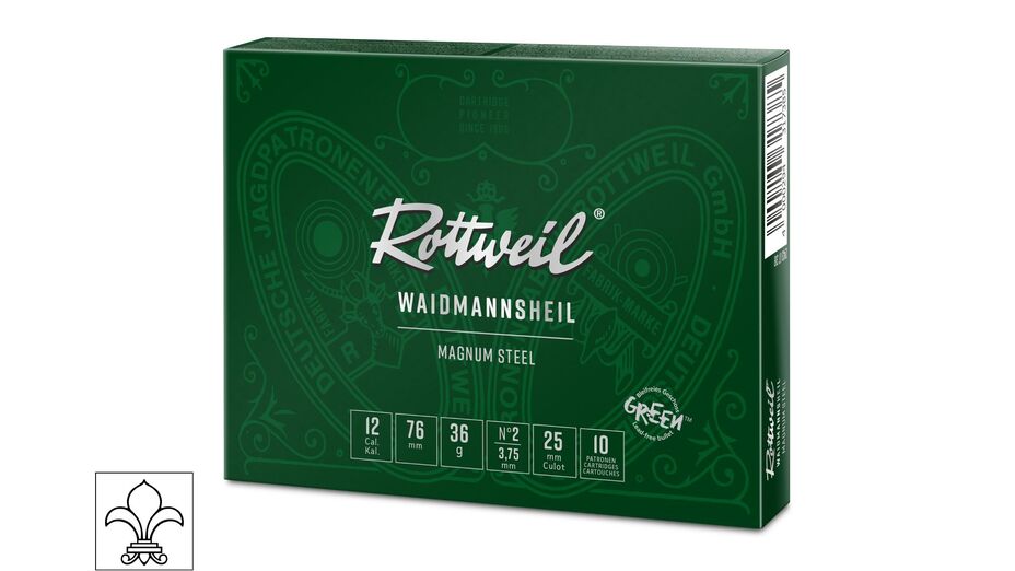 Rottweil WMH Mag. Steel 12/76 3,75mm - 10er Pack.